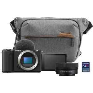 Sony ZV-E10 II content creator camera + 16-50mm II Black Friday Kit