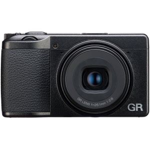 Ricoh GR IIIx HDF compact camera Zwart