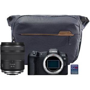 Canon EOS R8 systeemcamera Zwart + RF 28-70mm f/2.8 IS STM