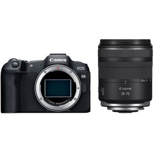 Canon EOS R8 systeemcamera Zwart + RF 28-70mm f/2.8 IS STM