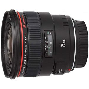 Canon EF 24mm f/1.4L USM objectief - Tweedehands