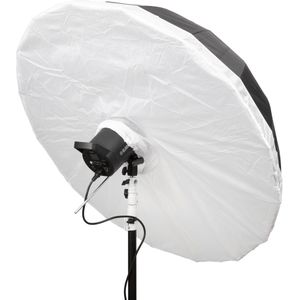 GlareOne ORB 110 Silver - deep umbrella with diffuser