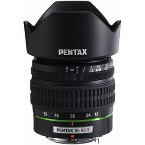 Pentax SMC DA 18-55mm f/3.5-5.6 AL Type II K-mount objectief - Tweedehands