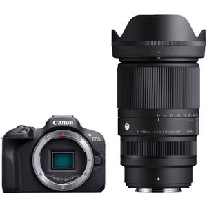 Canon EOS R100 systeemcamera + Sigma 16-300mm f/3.5-6.7 DC OS Contemporary