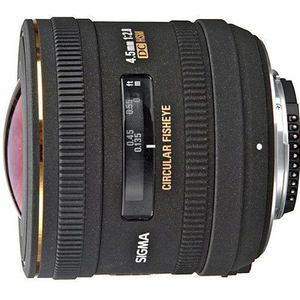 Sigma 4.5mm f/2.8 EX DC HSM Fisheye Nikon F-mount objectief - Tweedehands