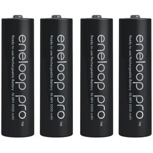 Panasonic Eneloop Pro AA-batterijen 2500mAh - 4 stuks