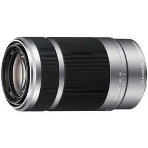 Sony E 55-210mm f/4.5-6.3 OSS Zilver objectief - Tweedehands