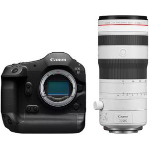 Canon EOS R1 systeemcamera + RF 70-200mm f/2.8 L IS USM Z Wit