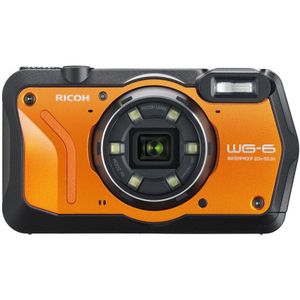 Ricoh WG-6 compact camera Oranje