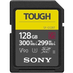 Sony 128GB SD Pro Tough UHS-II V90 300MB/s geheugenkaart