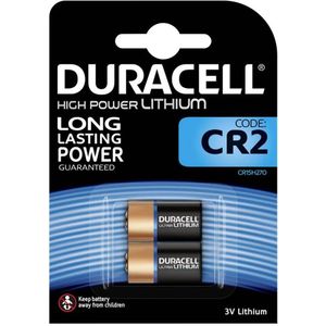 Duracell Lithium CR2 3V - 2 stuks