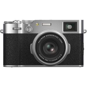 Fujifilm X100VI compact camera Zilver