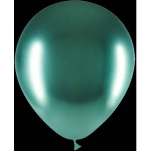 Groene ballonnen - Chrome - 30cm