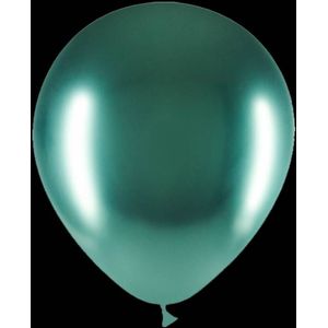 Groene ballonnen - Chrome - 30cm
