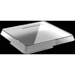 Kunststof bakjes deksel Circulware - 100cl - Transparant