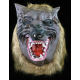 Halloween masker - Wolf - Latex