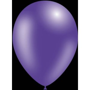 Paarse ballonnen - Metallic - 26cm