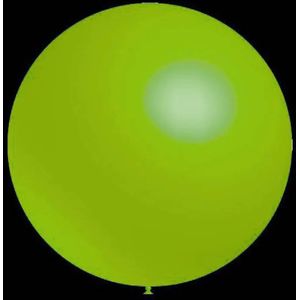 Lime groene ballonnen - Rond - 30cm