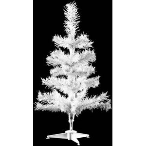 Witte kerstboom - 45cm