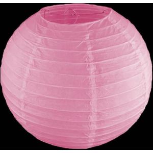 Roze lampion - Brandvertragend - 40cm