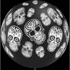 Halloween ballonnen - Dia de los muertos - 91cm