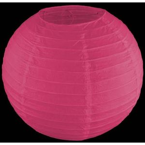 Fuchsia lampion - Brandvertragend - 25cm