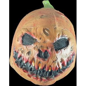 Halloween masker - Pompoen - Latex