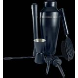 RVS cocktailset - 7 delig - Zwart
