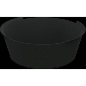 Kunststof bakje Circulware - 1,2 liter - Zwart