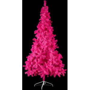 Fuchsia kerstboom - 210cm