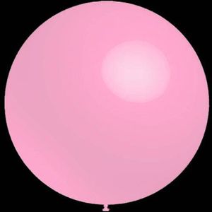 Baby roze ballonnen - 91cm