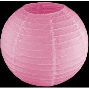 Roze lampion - 40cm