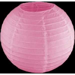 Roze lampion - 40cm