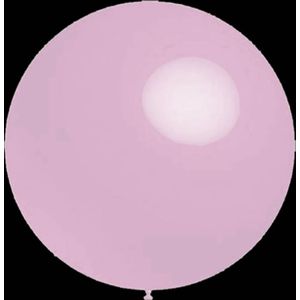 Roze ballonnen - Pastel rond - 30cm