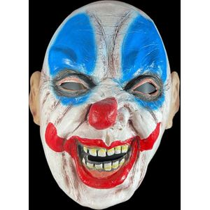 Halloween masker - Killer clown kaal - Latex