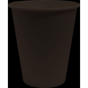 Kunststof koffiebeker - Vending cup - 30cl - Donkerbruin