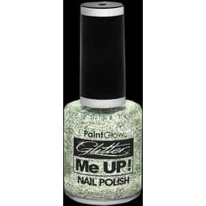 Glitter nagellak - Wit