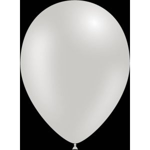 Zilveren ballonnen - Metallic - 26cm