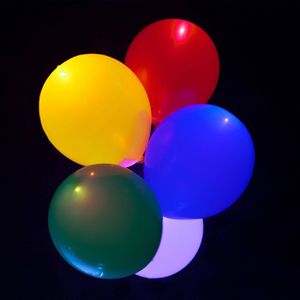 Gekleurde ballonnen - LED - 30cm