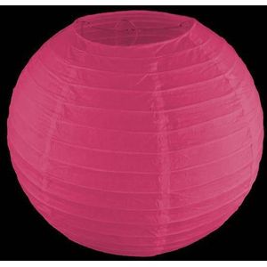 Fuchsia lampion - Brandvertragend - 25cm