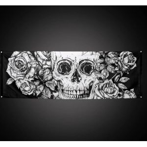 Dia de los muertos banner - 74x220cm