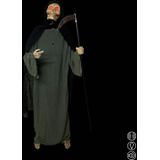 Halloween reaper met zeis - Geluidssensor - 200cm