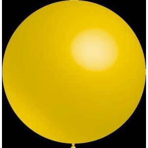 Mega ballon – 91cm – Vastelaovend geel