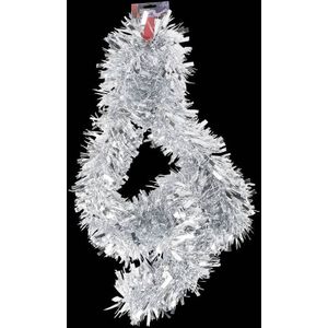 Kerstslinger Luxe Zilver - 2m