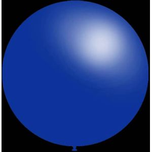 Blauwe ballonnen - Rond - 30cm