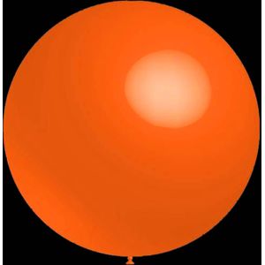 Oranje ballonnen - 91cm