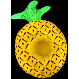 Opblaasbare bekerhouder - Ananas