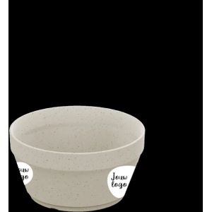 Herbruikbare koffiebekers bedrukken IML Circulware – 10cl – Beige