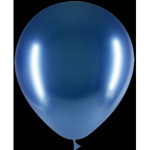 Blauwe ballonnen - Chrome - 30cm