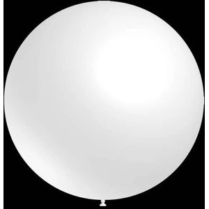 Witte ballonnen - Rond - 30cm